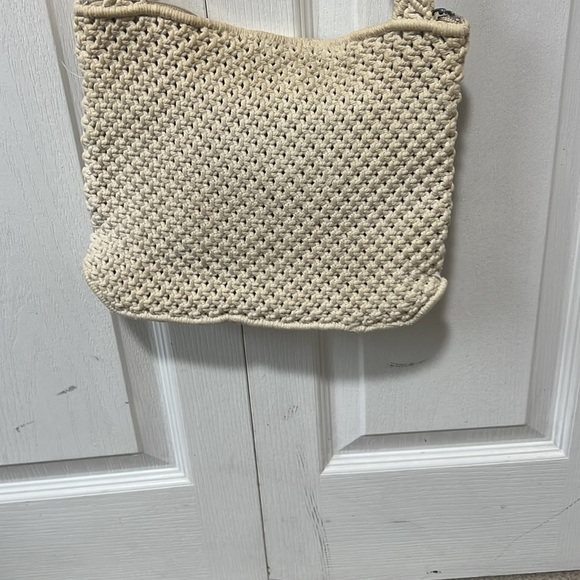 Vintage Macrame Zipper Purse Made In People's Republic Of China - Picture 12 of 12